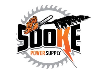 Sooke power supply logo design by REDCROW