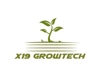 X19 Growtech logo design by ElonStark