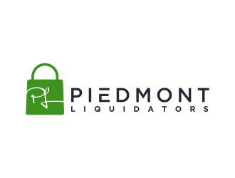 Piedmont Liquidators logo design by ammad