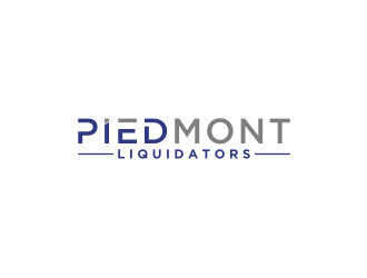 Piedmont Liquidators logo design by bricton