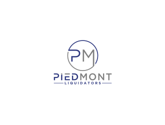 Piedmont Liquidators logo design by bricton