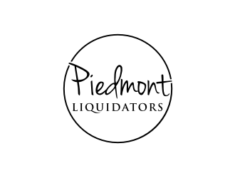 Piedmont Liquidators logo design by Zhafir