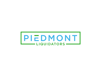 Piedmont Liquidators logo design by johana