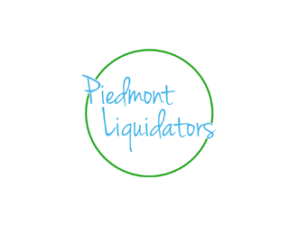 Piedmont Liquidators logo design by johana
