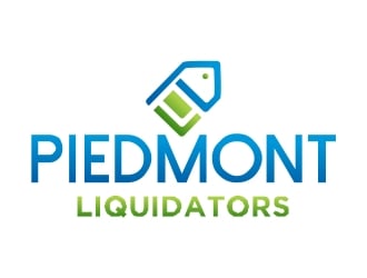 Piedmont Liquidators logo design by cikiyunn