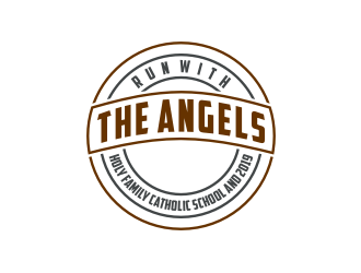 Run with the Angels logo design by bricton