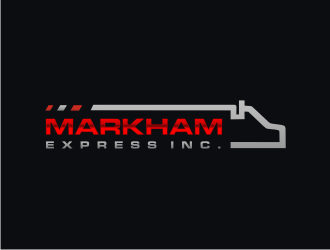 Markham Express Inc. logo design by kevlogo