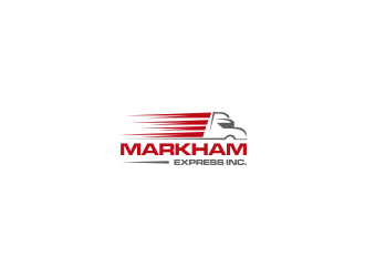 Markham Express Inc. logo design by haidar