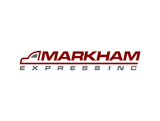 Markham Express Inc. logo design by RIANW