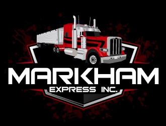 Markham Express Inc. logo design by ElonStark