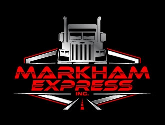 Markham Express Inc. logo design by daywalker