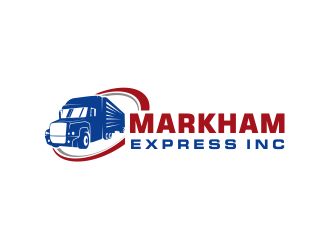 Markham Express Inc. logo design by Girly