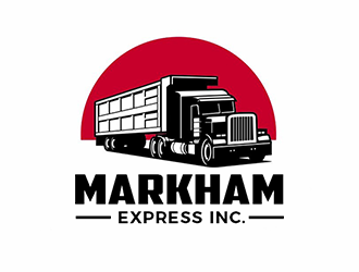 Markham Express Inc. logo design by Optimus