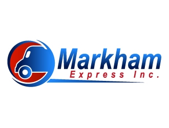 Markham Express Inc. logo design by Dawnxisoul393