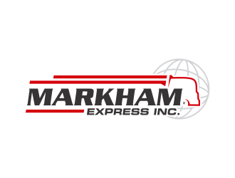 Markham Express Inc. logo design by mutafailan