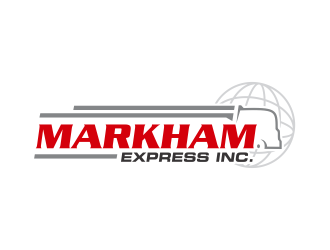 Markham Express Inc. logo design by mutafailan