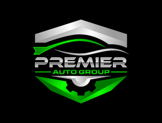 Premier Auto Group logo design by mhala