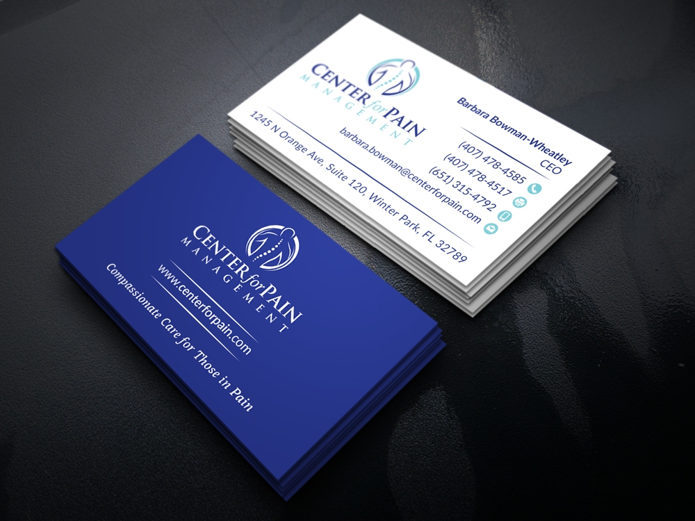 Center for Pain Management logo design by akilis13