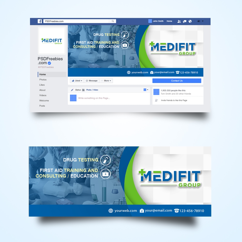 MediFit Group logo design by yans