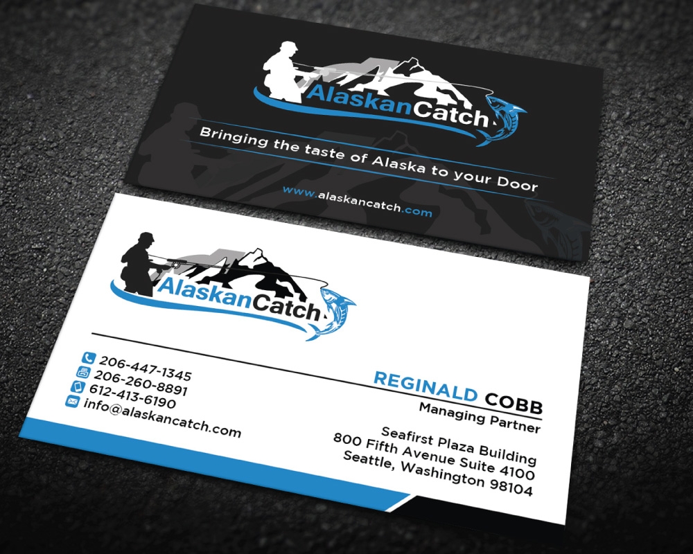Alaskan Catch Seafoods Inc. logo design by Boomstudioz