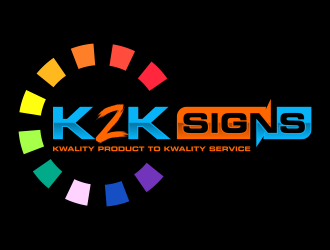 K2K SIGNS logo design by IrvanB