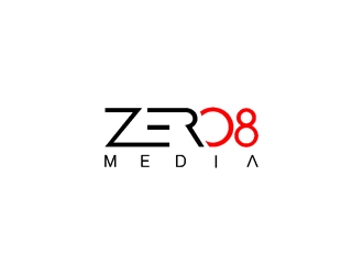 Zero 8 Media logo design by coco