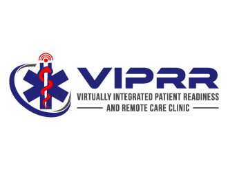 Virtually Integrated Patient Readiness and Remote Care (VIPRR) Clinic logo design by akilis13