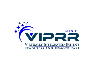 Virtually Integrated Patient Readiness and Remote Care (VIPRR) Clinic logo design by wongndeso