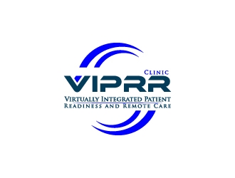 Virtually Integrated Patient Readiness and Remote Care (VIPRR) Clinic logo design by wongndeso
