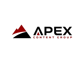 Apex Content Group logo design by jaize