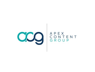 Apex Content Group logo design by REDCROW
