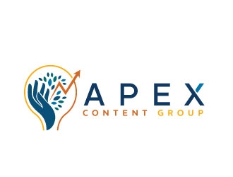 Apex Content Group logo design by REDCROW