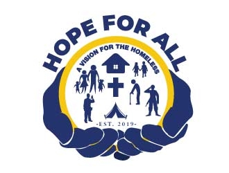 Hope For All  logo design by d1ckhauz