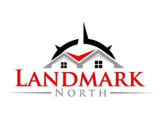 Landmark North logo design by ElonStark