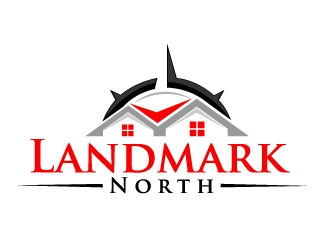 Landmark North logo design by ElonStark