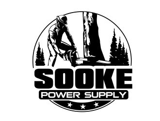 Sooke power supply logo design by veron
