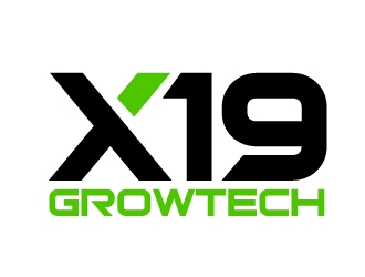 X19 Growtech logo design by jaize