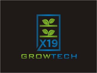 X19 Growtech logo design by bunda_shaquilla