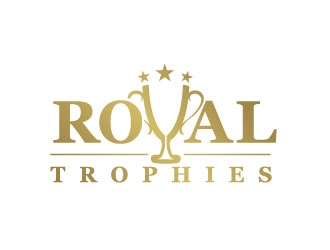 Royal Trophies logo design by REDCROW