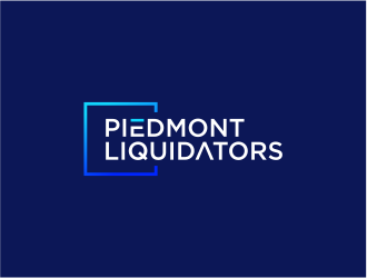 Piedmont Liquidators logo design by FloVal