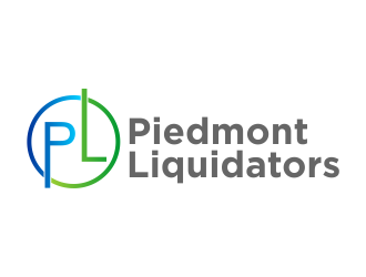 Piedmont Liquidators logo design by Dhieko
