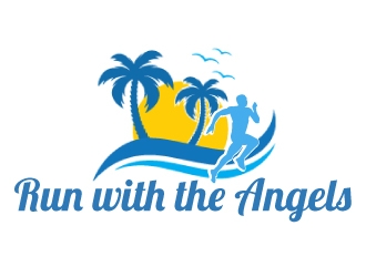Run with the Angels logo design by ElonStark