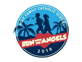 Run with the Angels logo design by dchris