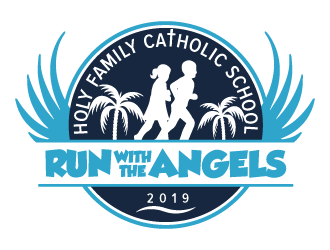 Run with the Angels logo design by dchris