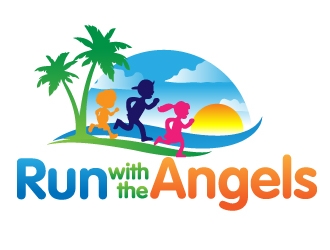 Run with the Angels logo design by jaize
