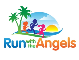 Run with the Angels logo design by jaize