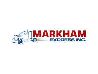 Markham Express Inc. logo design by pakNton