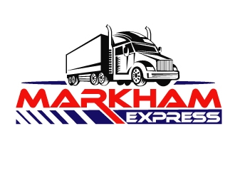 Markham Express Inc. logo design by PMG