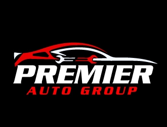 Premier Auto Group logo design by ElonStark