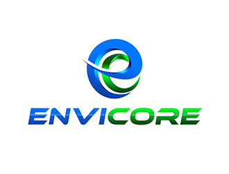 EnviCore logo design by 3Dlogos